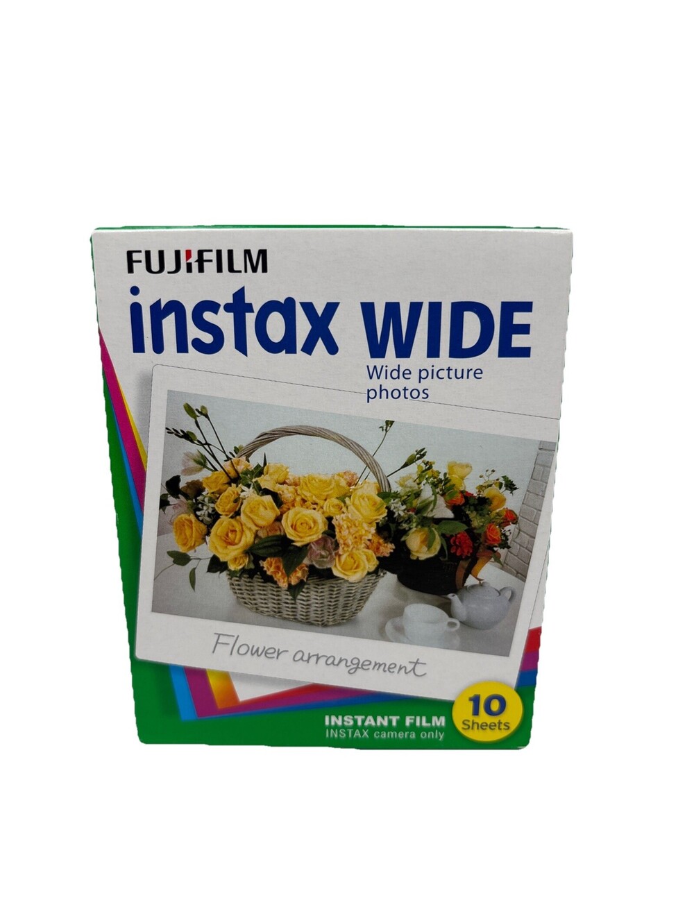 Fujifilm Instax Wide Picture Format Instant Photo Film 10 Sheets (Expired)